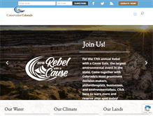 Tablet Screenshot of conservationco.org